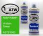 Preview: Aston-Martin, Viridian Green, AST5104D: 400ml Sprühdose + 400ml Klarlack - Set, von ATW Autoteile West.